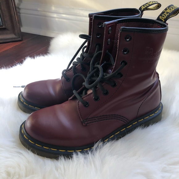 Dr. Martens Shoes - Dr. Martens Cherry Red Boots